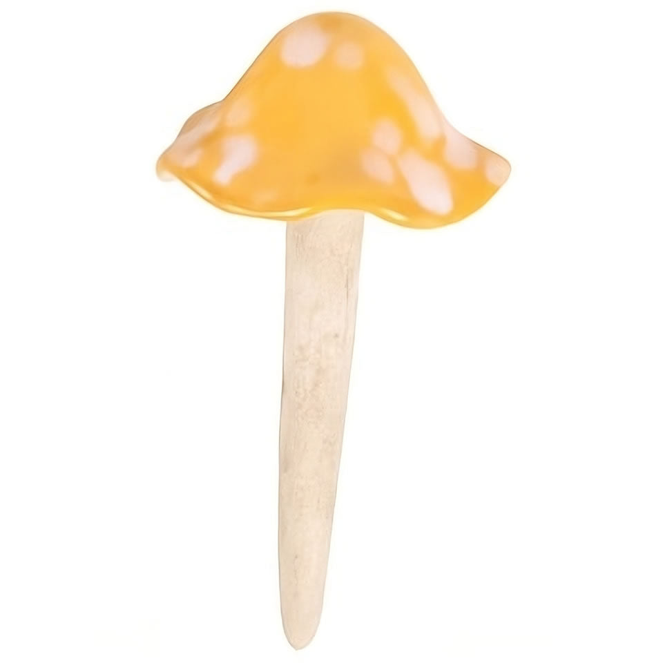 Mushroom Plant Decorations, Set of 3