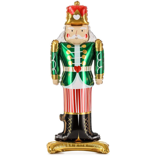 Standing Nutcracker Foil Balloon