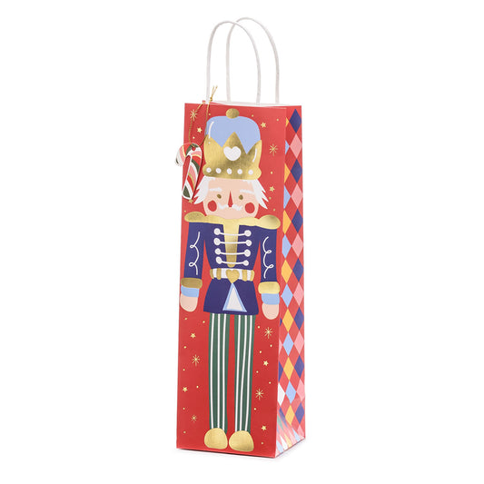 Nutcracker Christmas Gift Bag