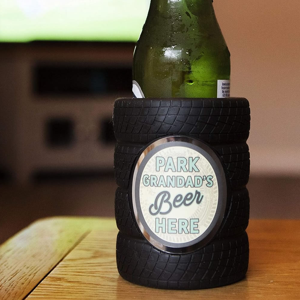 'Park Grandpa's Beer Here' Bottle Cooler