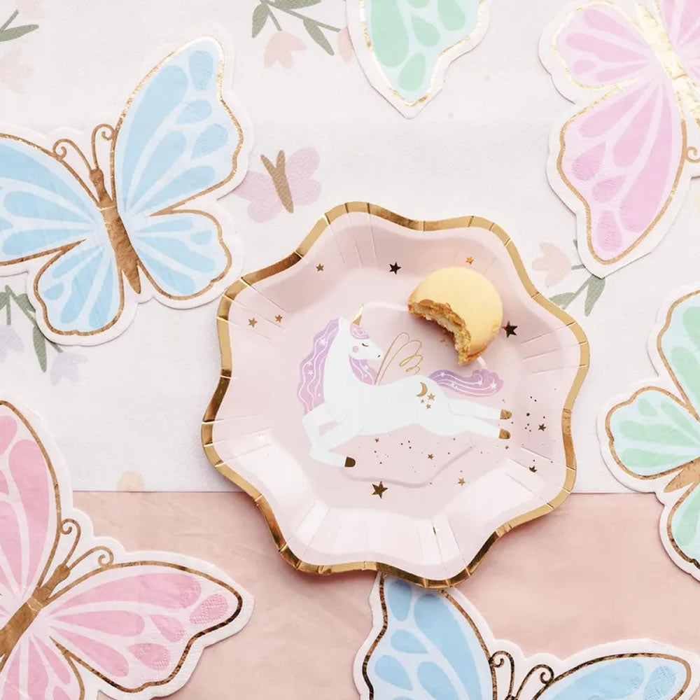 Pastel Butterfly Napkins