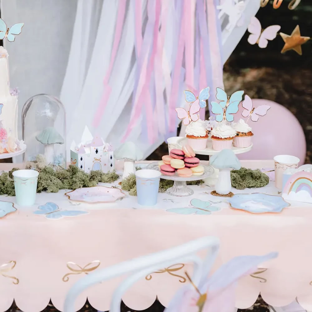 Pastel Butterfly Napkins