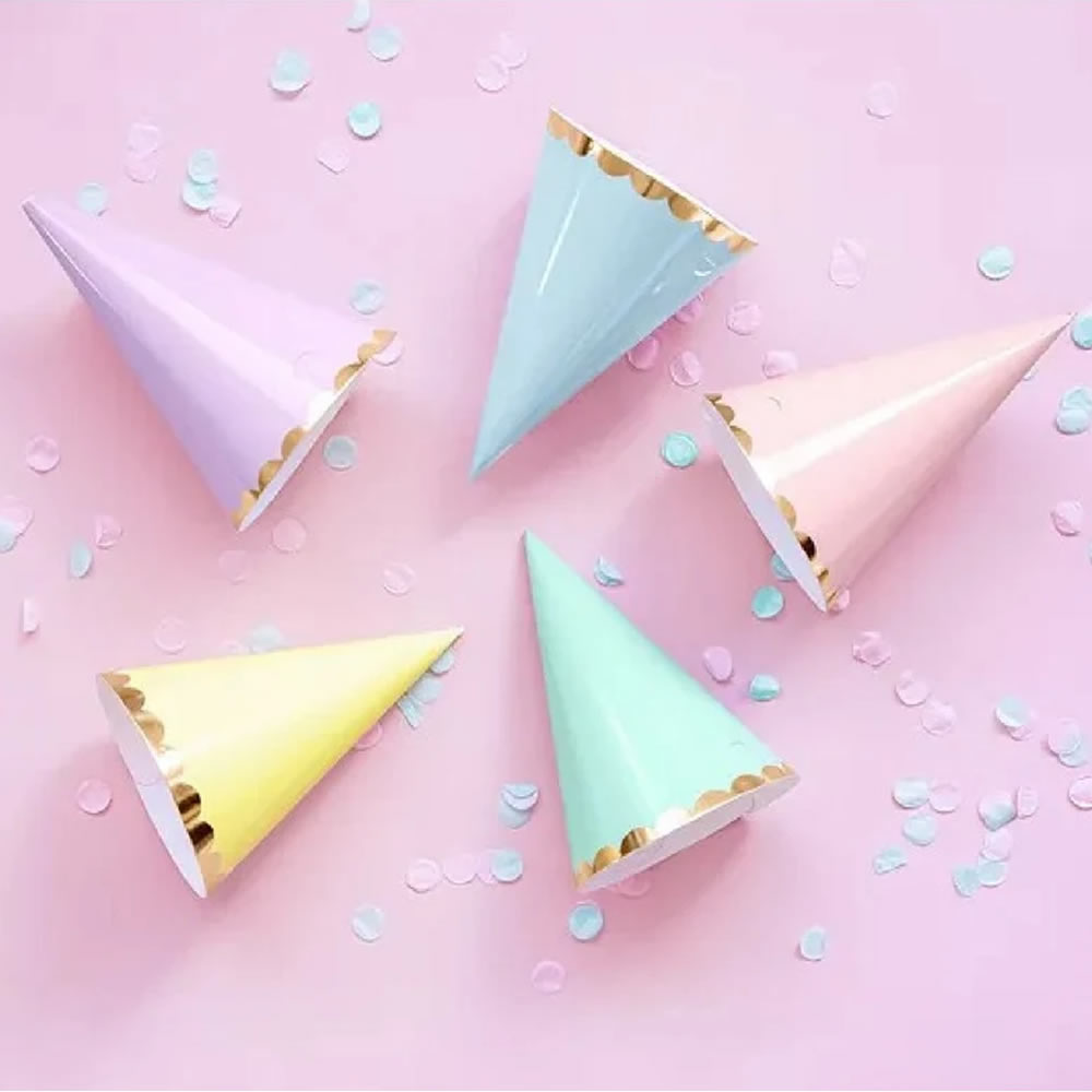 Pastel Party Hats