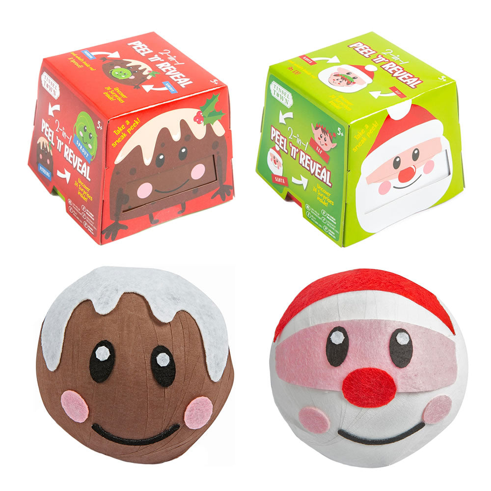 2-in-1 Peel and Reveal Pass the Parcel Game