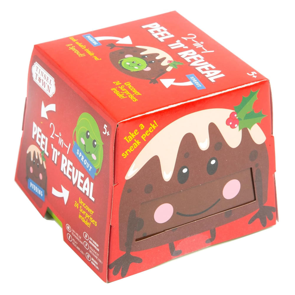 2-in-1 Peel and Reveal Pass the Parcel Game