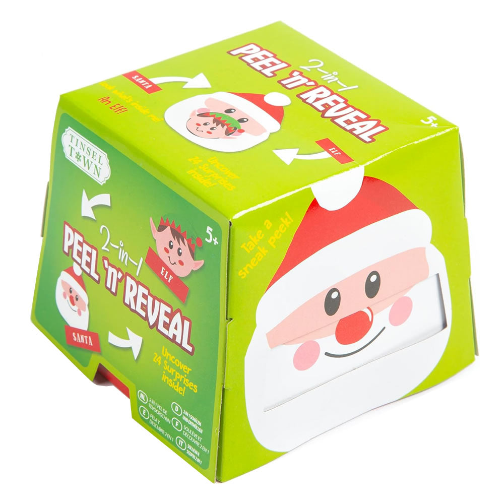2-in-1 Peel and Reveal Pass the Parcel Game