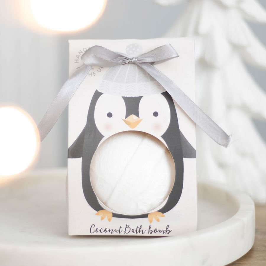 Penguin Coconut Bath Bomb