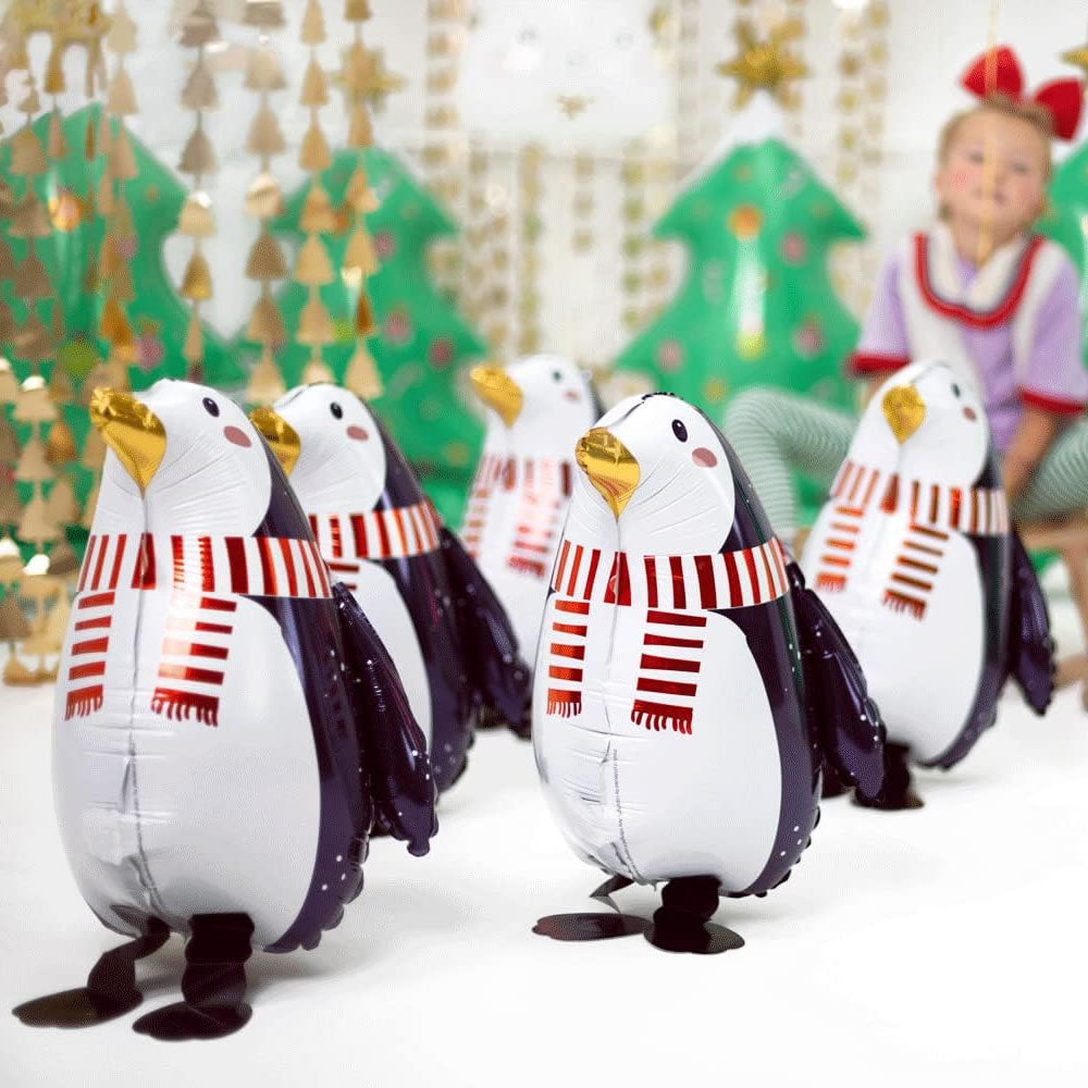 Penguin Foil Christmas Balloon