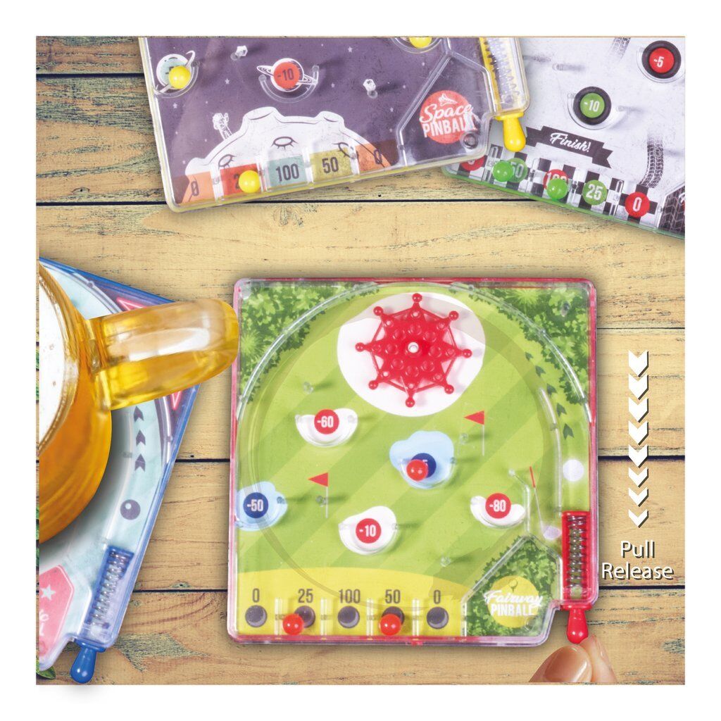 Pinball Coasters, Set of 4