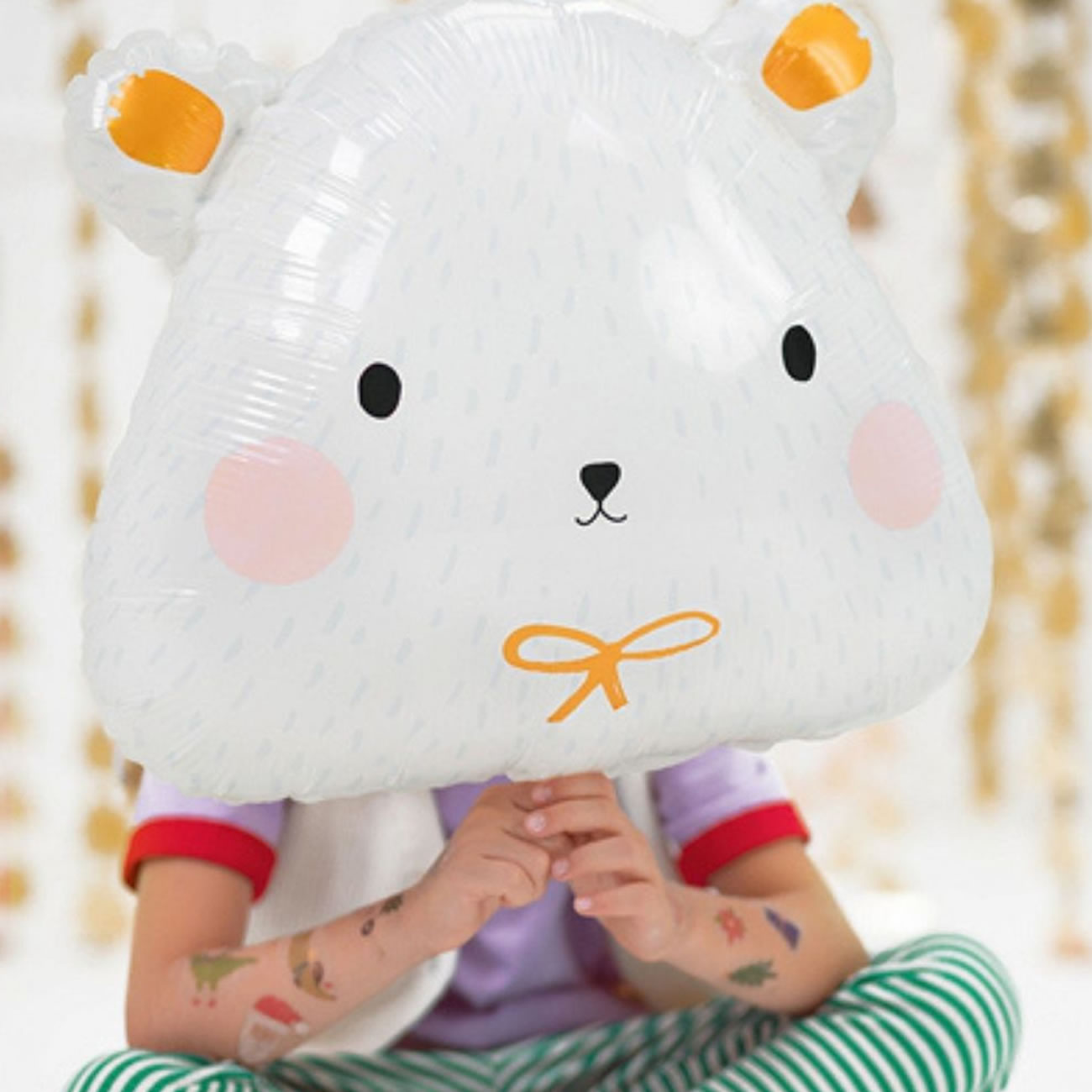 Polar Bear Foil Balloon