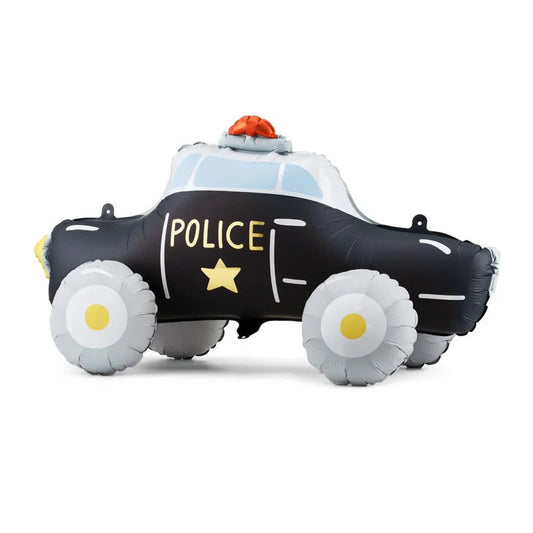 Standing Police Car Balloon