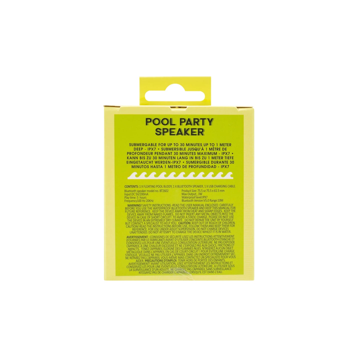 Pool Party Bluetooth Floating Speaker