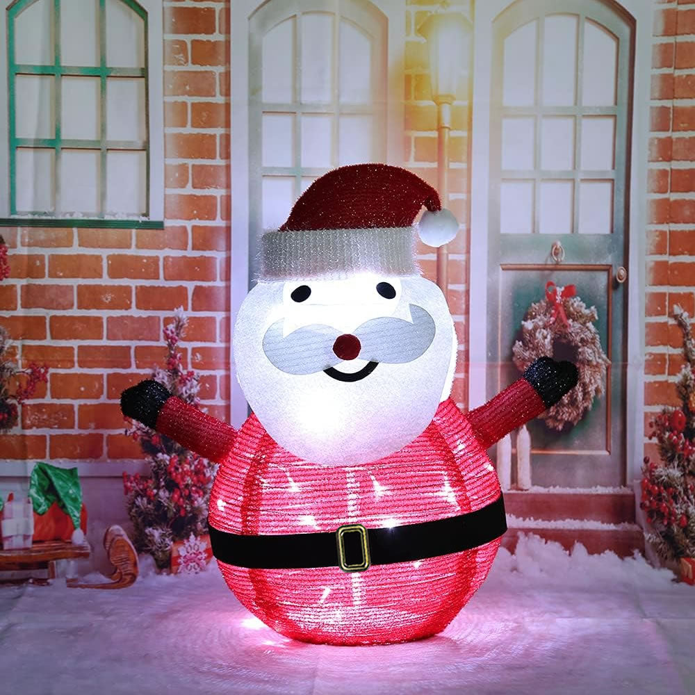 60cm LED Pop-Up Santa