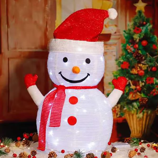 70cm LED Pop-Up Snowman