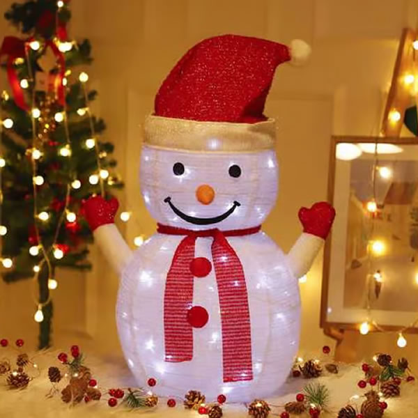 70cm LED Pop-Up Snowman