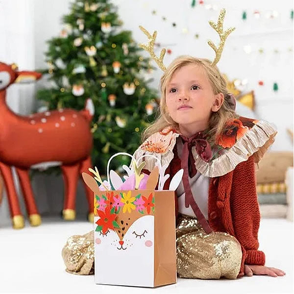 Reindeer Face Gift Bag