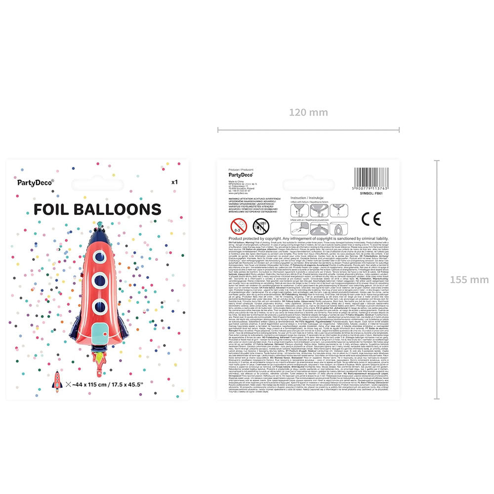 Giant Rocket Balloon