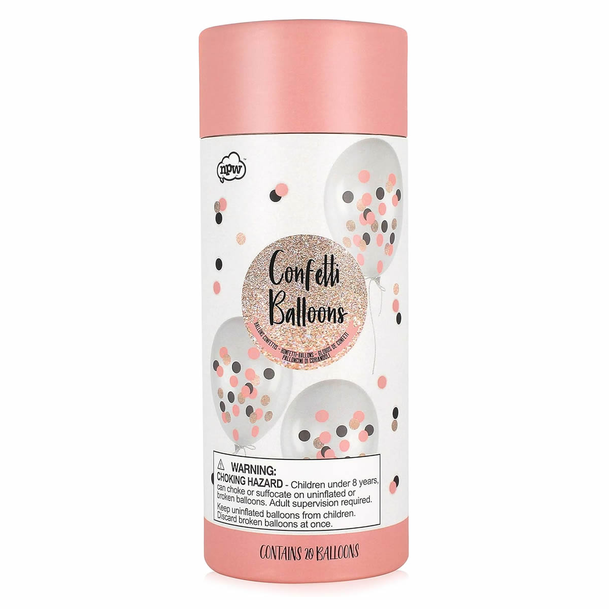 Confetti Balloons, Pack of 20