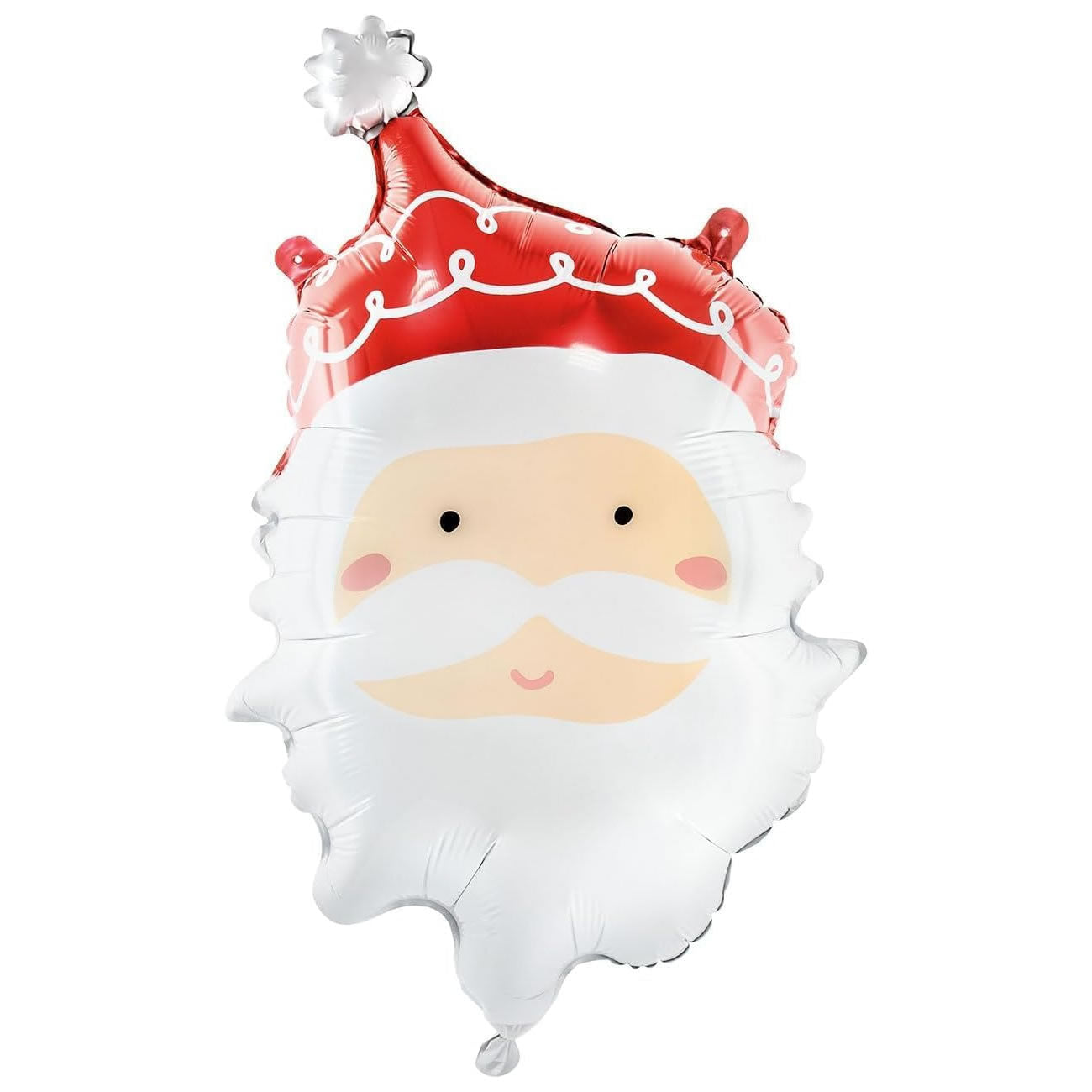 Santa Head Foil Balloon