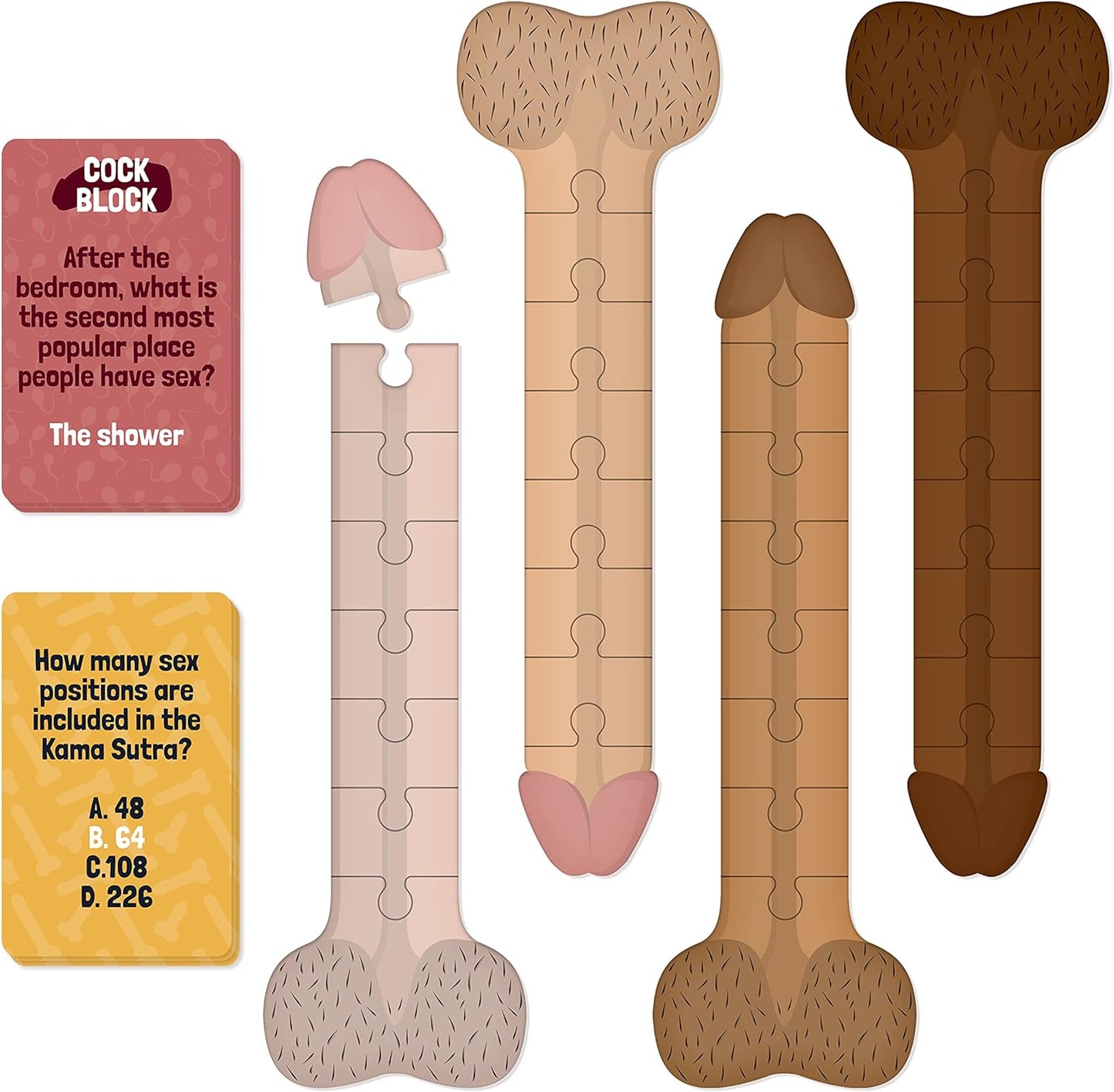 Size Matters Card Trivia Game