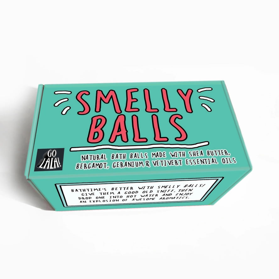 Smelly Balls Bath Bombs - Bergamot & Geranium