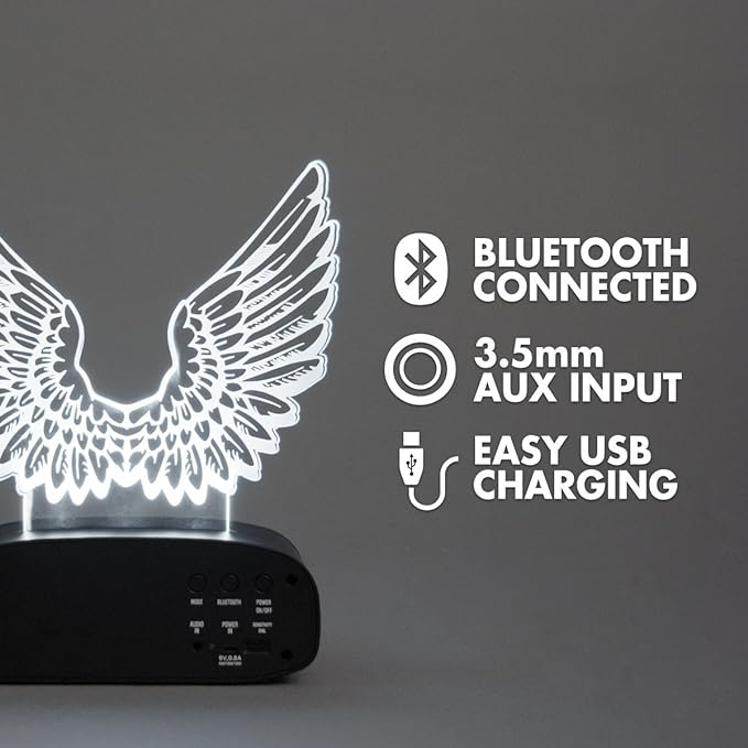 Wings Sound Reactive Bluetooth Speaker