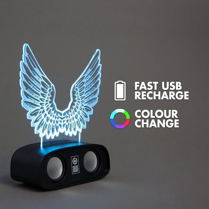 Wings Sound Reactive Bluetooth Speaker