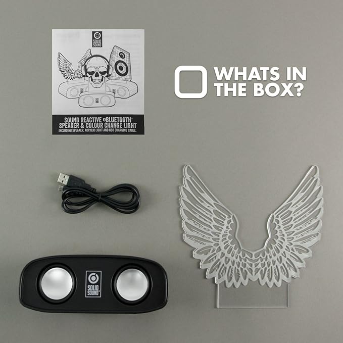 Wings Sound Reactive Bluetooth Speaker