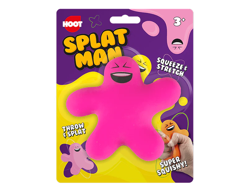 Splat Man Squeeze, Stretch and Splat Toy