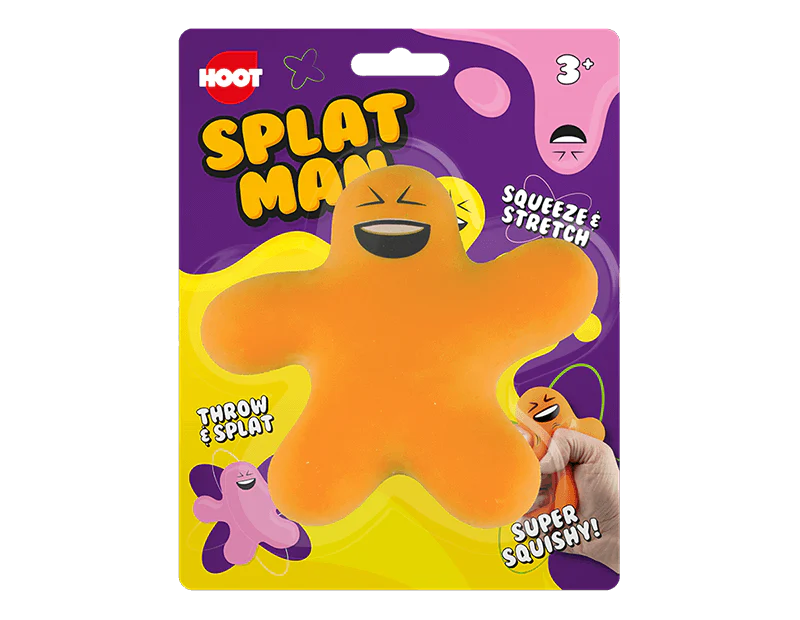 Splat Man Squeeze, Stretch and Splat Toy