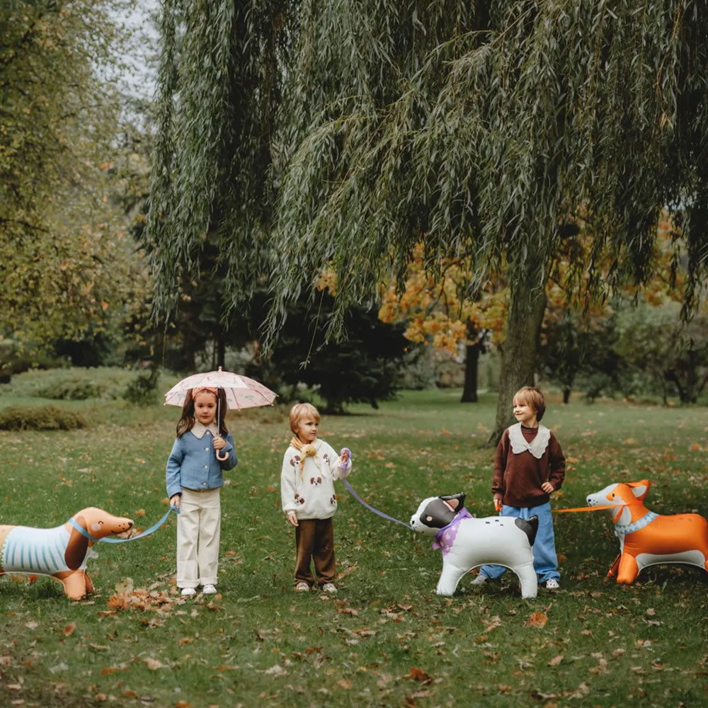Standing Dachshund Foil Balloon