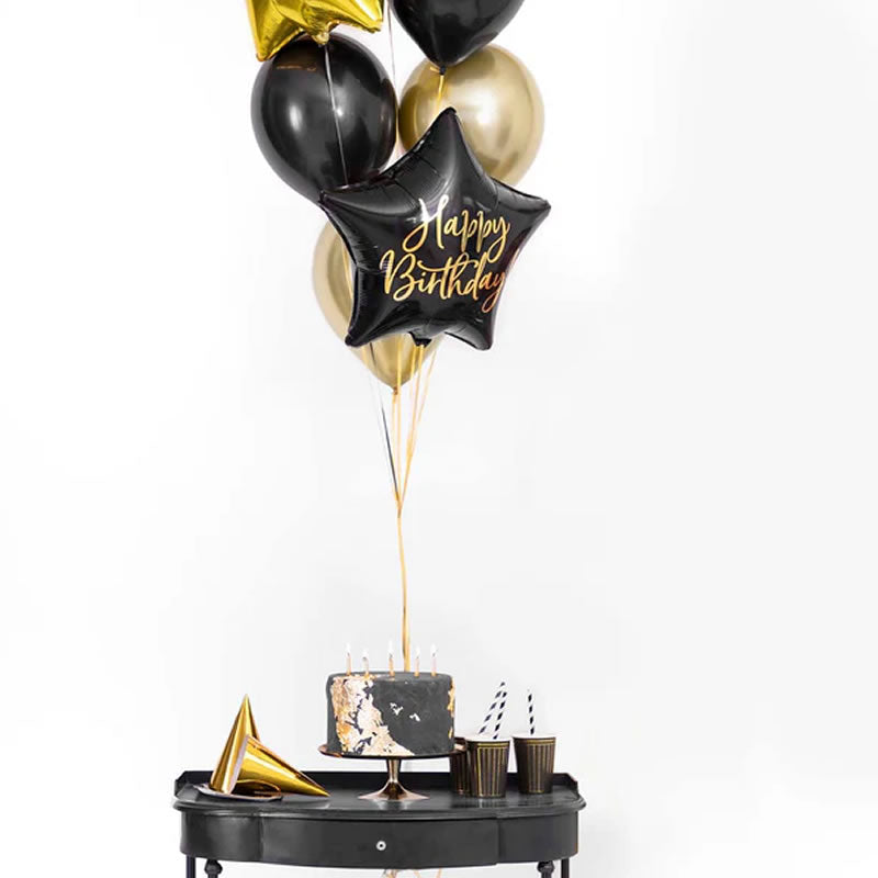 Happy Birthday Star Balloon