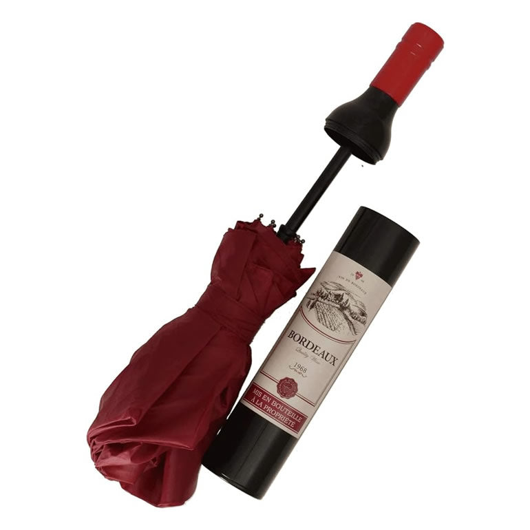 Red Wine Bottle Umbrella