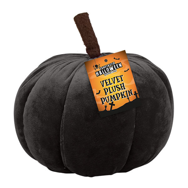 Velvet Plush Pumpkin Decorations, 16cm