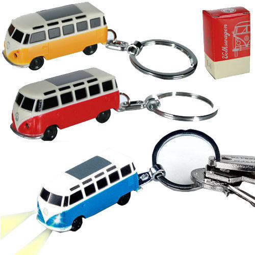 VW T1 Bus LED Torch Keyring