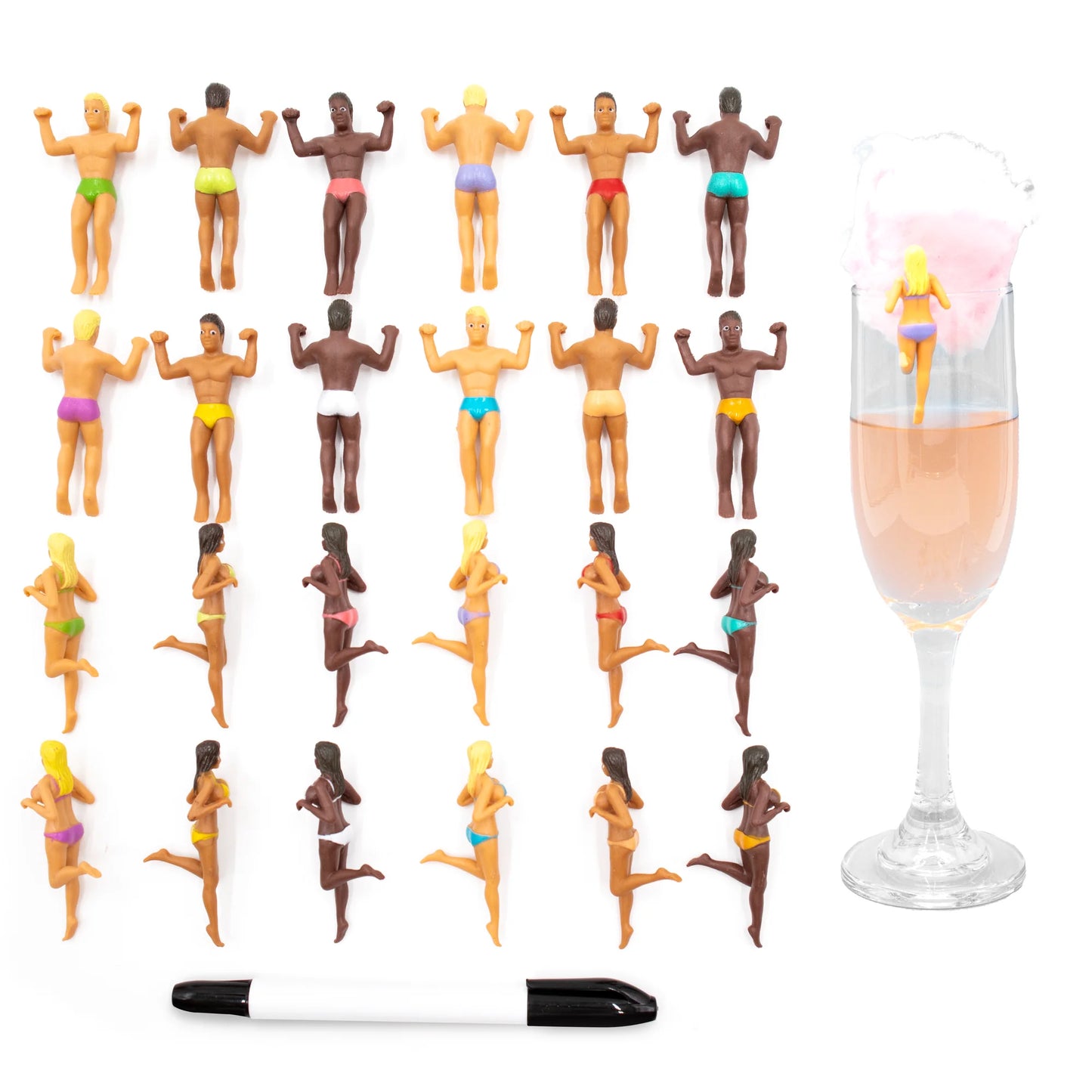 Wedding Favour Buddies Drink Markers