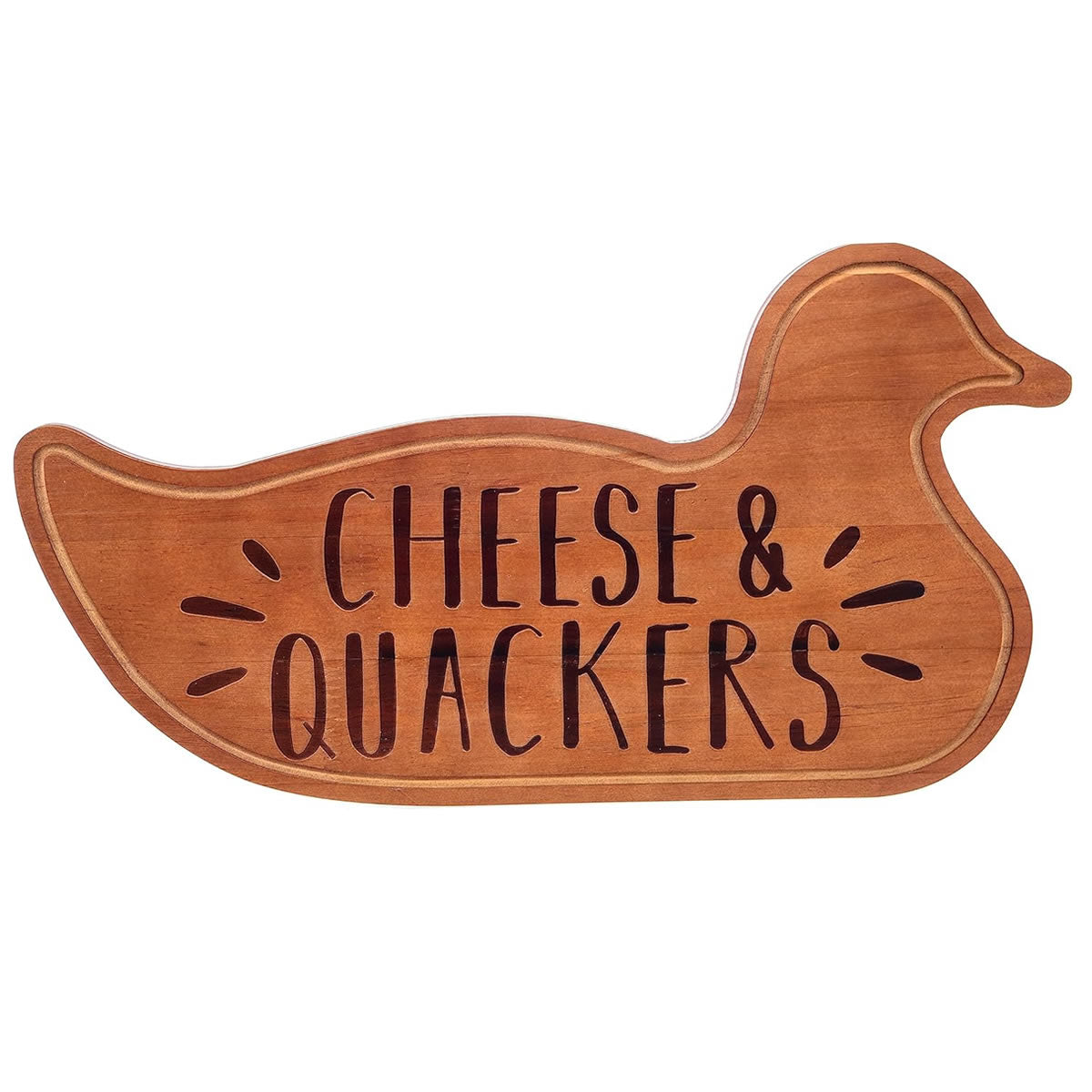 Wooden Cheese and Quackers Charcuterie Board