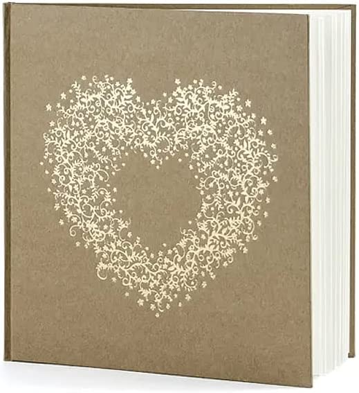 Kraft Wedding Guest Book