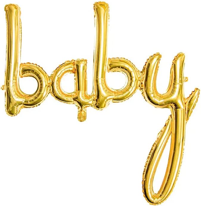Baby Foil Balloon - Gold