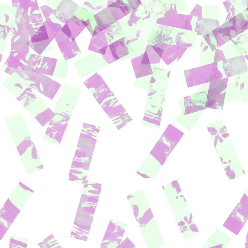 60cm Iridescent Confetti Cannon