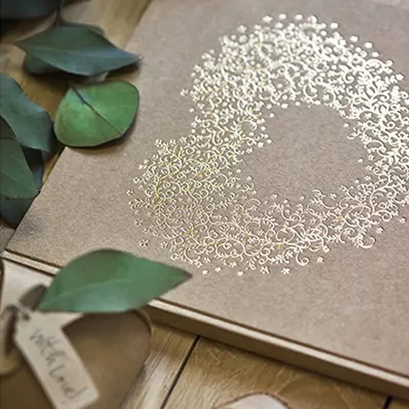 Kraft Wedding Guest Book