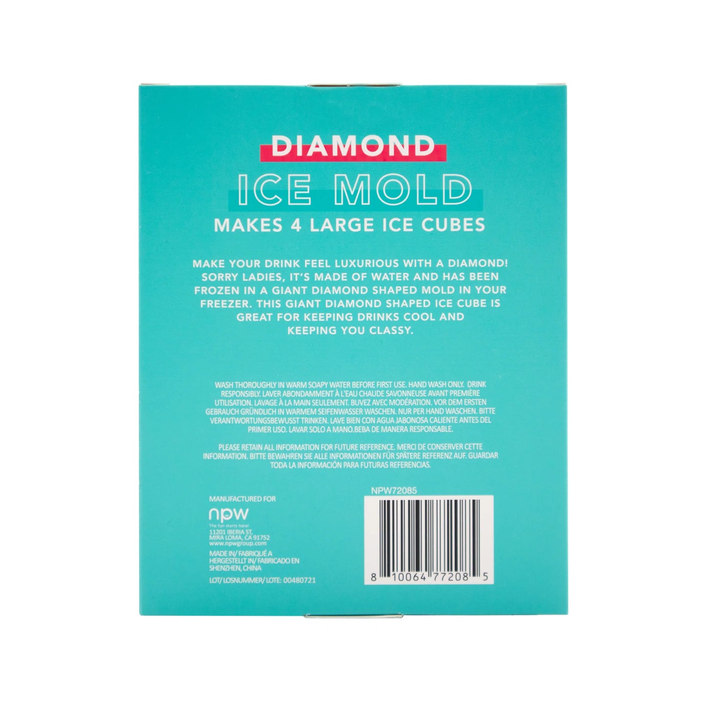 Diamond Ice Mould