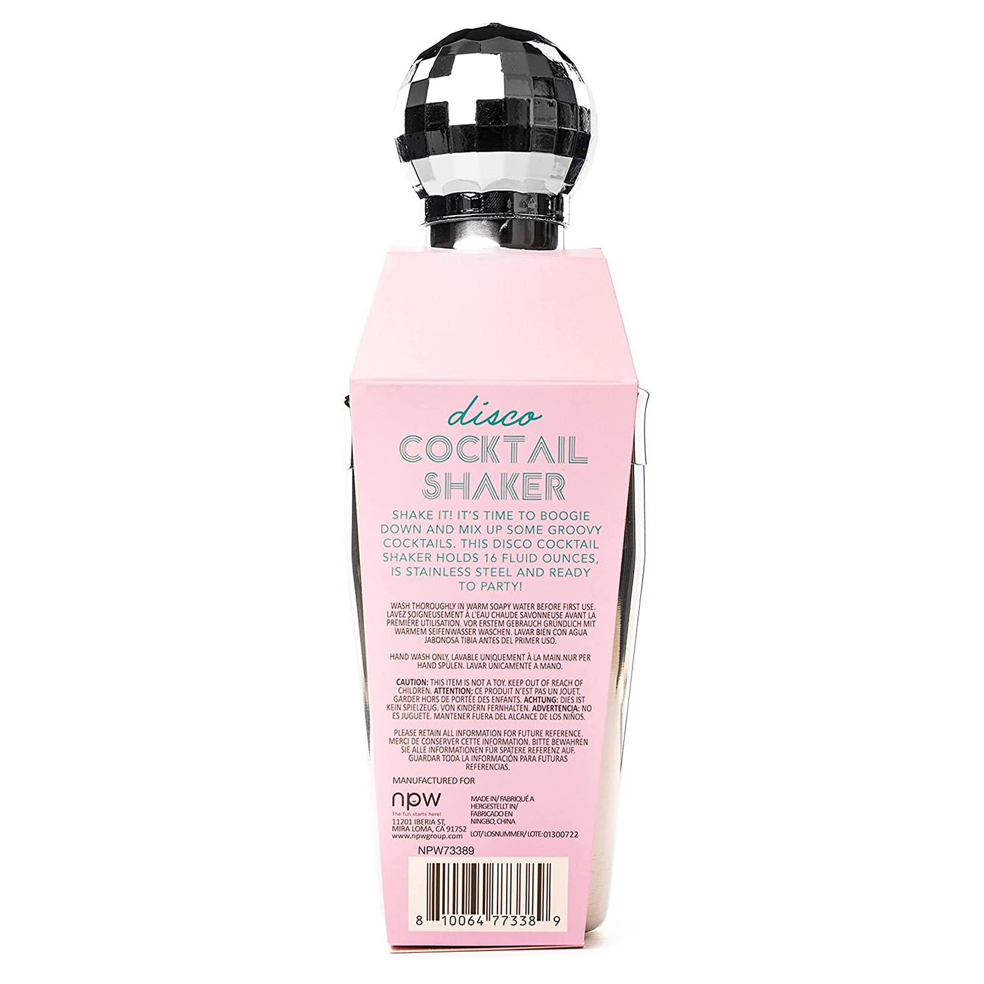 Disco Cocktail Shaker