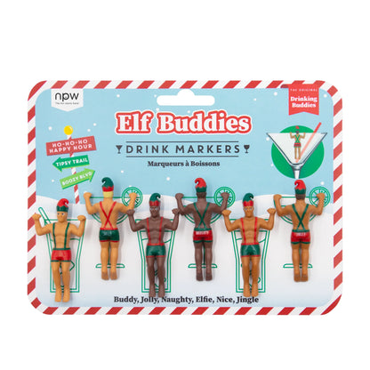 Elf Buddies Drink Markers