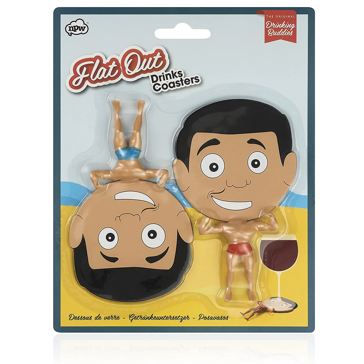 Flat Chad Coasters