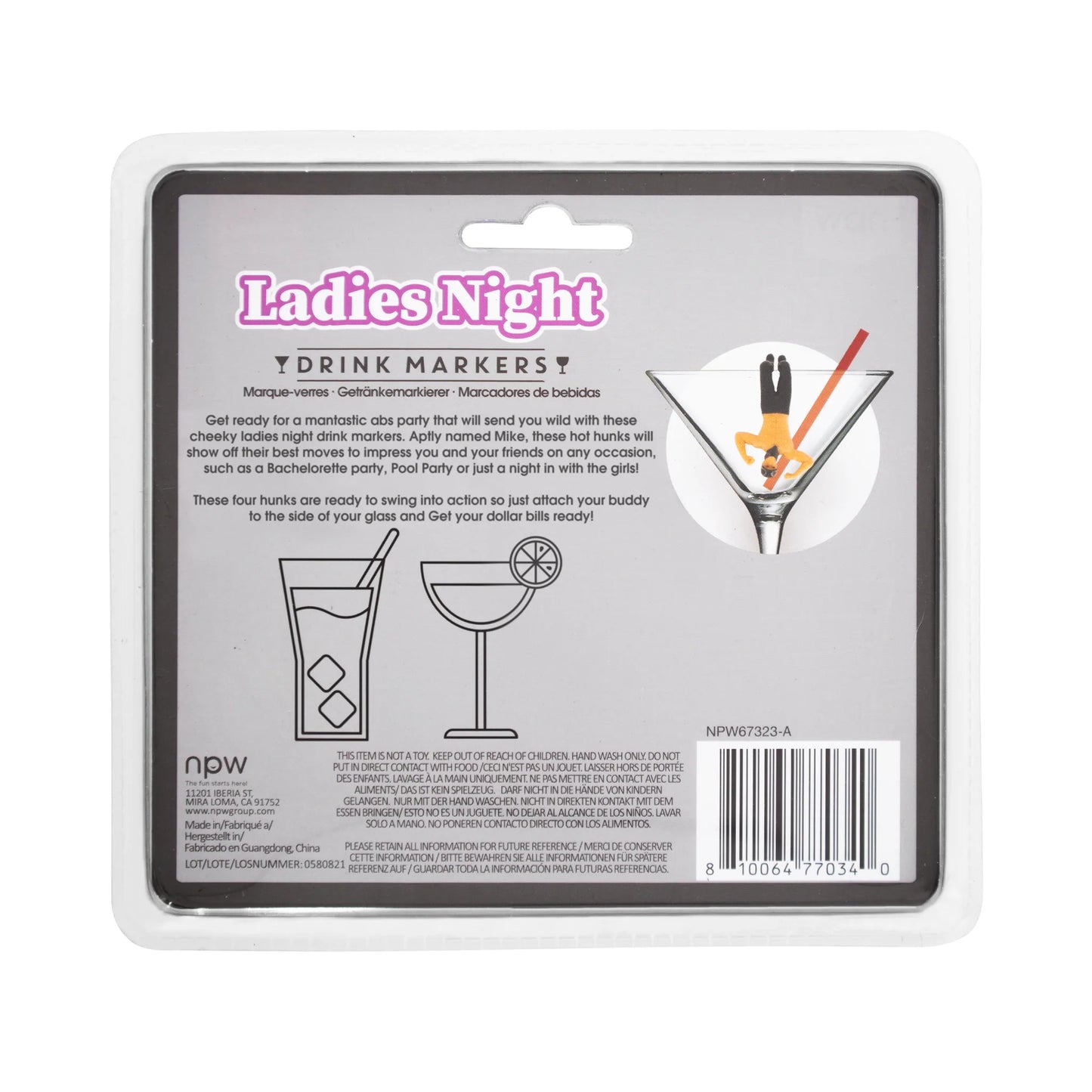 Ladies Night Drink Markers