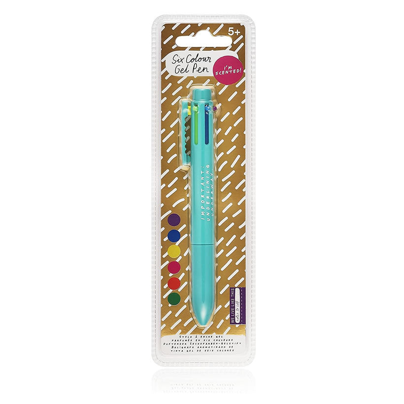 Scented 6-Color Gel Pen