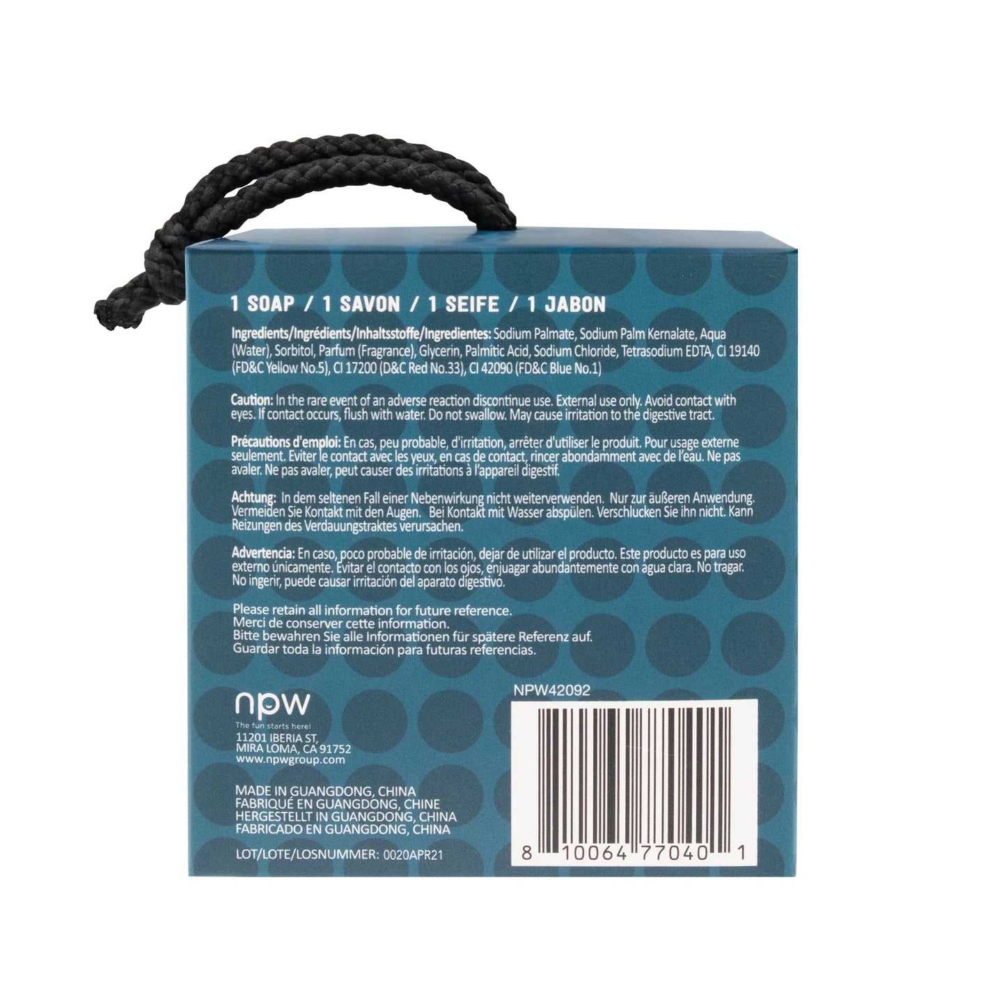 Wash Your Nuts - Soap on a Rope