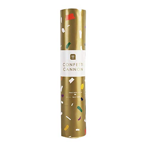 15cm Luxe Gold Mini Confetti Cannon