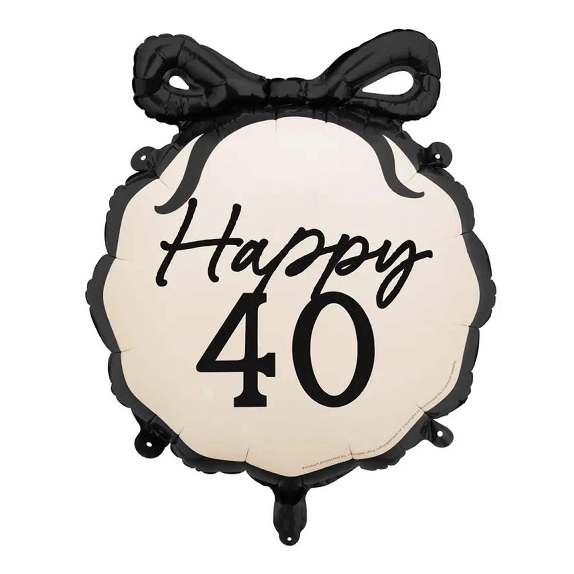 Happy 40 Balloon